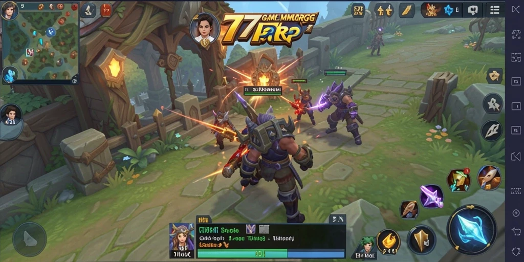 Tampilan seru gameplay 77RP dengan grafis menawan.