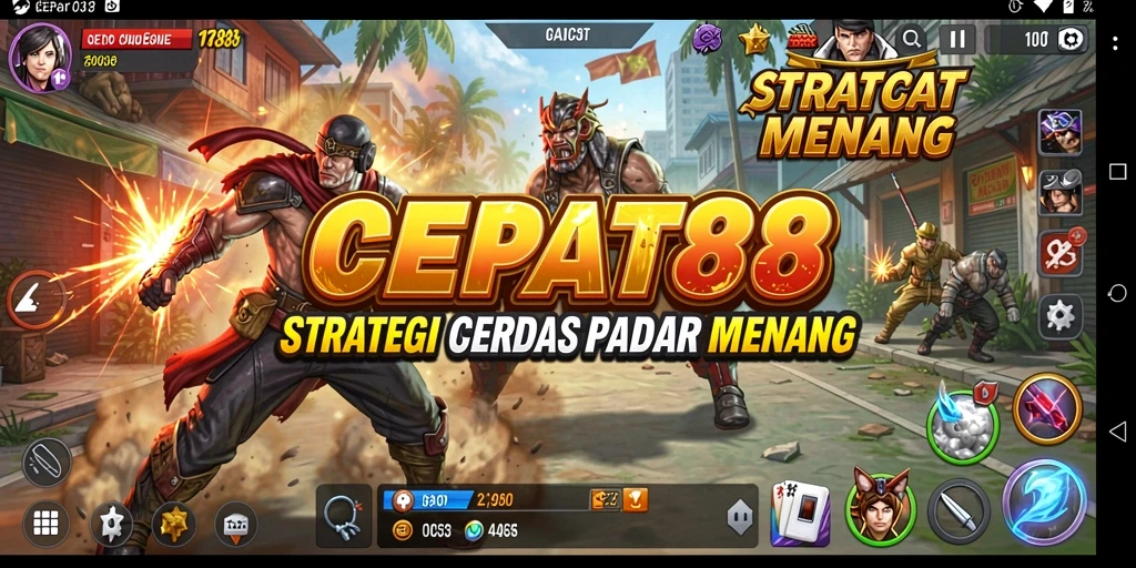 Tampilan gameplay CEPAT88 yang menegangkan dan penuh strategi.