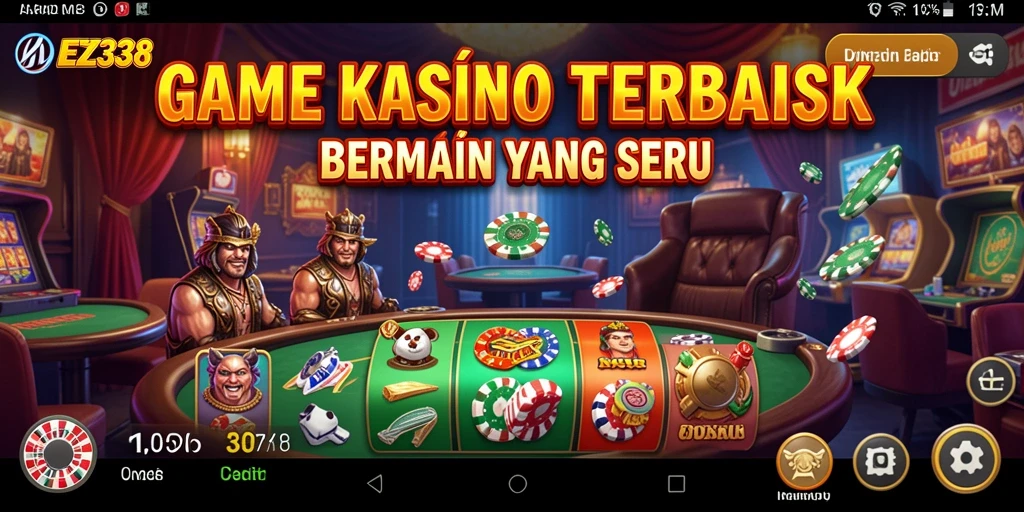 Screenshot game EZ338 menampilkan pengalaman bermain Kasino yang mendebarkan.