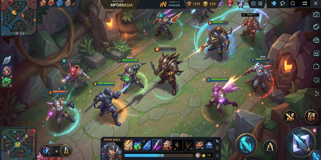 Tampilan seru dari gameplay MPO88ASIA yang menarik dan dinamis.