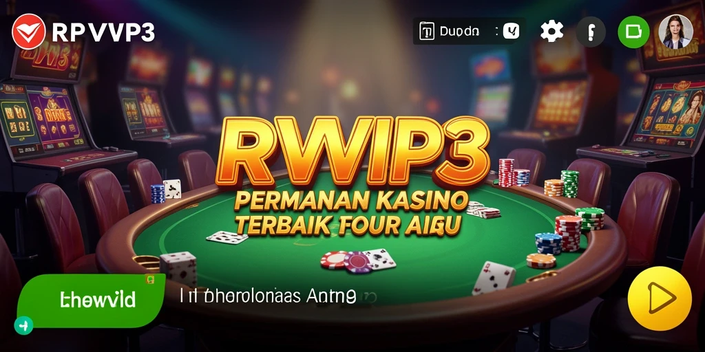 Gameplay RPVIP3 yang penuh warna dan menarik di dunia Kasino.