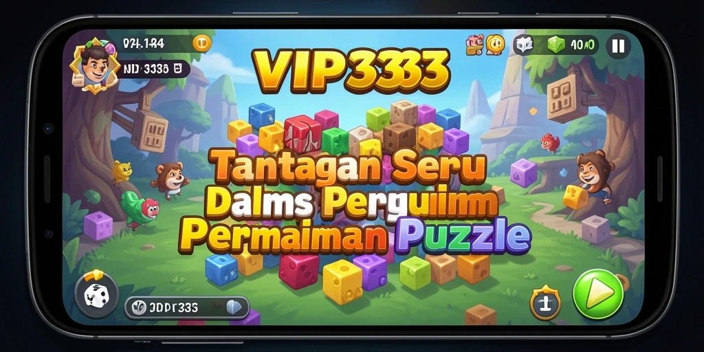 Tampilan gameplay seru dan menantang dari VIP333.