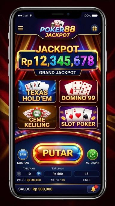 Halaman profil pengguna di aplikasi poker88 untuk personalisasi yang lebih baik.